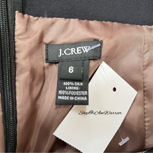 J.Crew NWT RARE Silk crepe de chine pleated mini skirt *shop@iamarrior - Picture 12 of 13